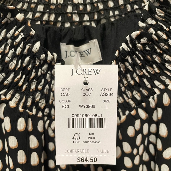 J. Crew High Neck Tops, sz. L - Picture 3 of 3